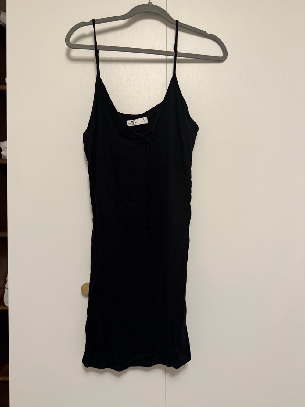 Hollister Black Spaghetti Strap Slip